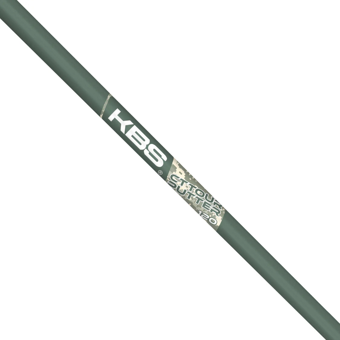 KBS CT Straight In Putter Shaft .370 Camo