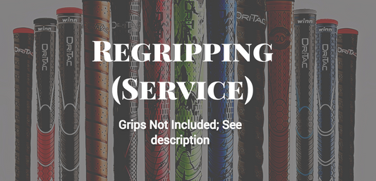 Club Regripping (service only, grips not included)